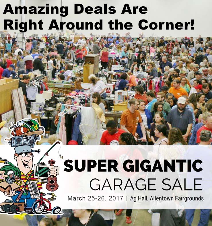 The Area’s Largest Indoor Garage Sale Returns to the Allentown